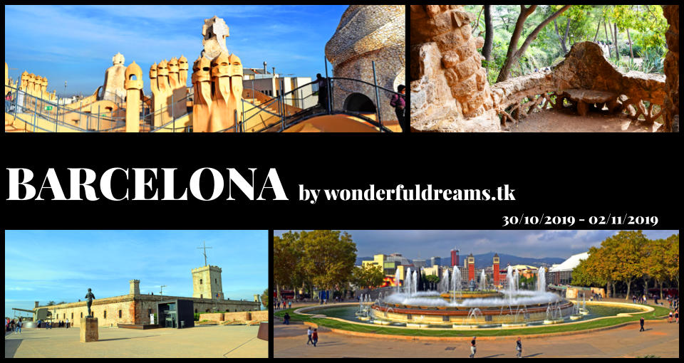 BARCELONA by wonderfuldreams.tk 30/10/2019 - 02/11/2019