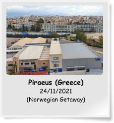 Piraeus (Greece) 24/11/2021 (Norwegian Getaway)