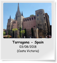 Tarragona - Spain 03/08/2018 (Costa Victoria)