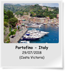 Portofino - Italy 29/07/2018 (Costa Victoria)
