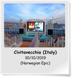 Civitavecchia (Italy) 30/10/2019 (Norwegian Epic)