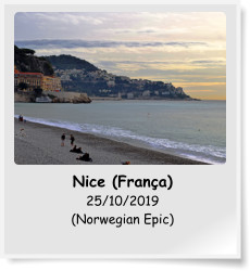 Nice (França) 25/10/2019 (Norwegian Epic)