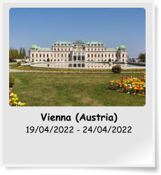 Vienna (Austria) 19/04/2022 - 24/04/2022