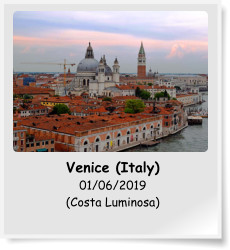 Venice (Italy) 01/06/2019 (Costa Luminosa)