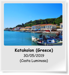 Katakolon (Greece) 30/05/2019 (Costa Luminosa)