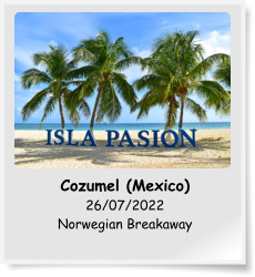 Cozumel (Mexico) 26/07/2022 Norwegian Breakaway