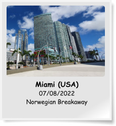 Miami (USA) 07/08/2022 Norwegian Breakaway