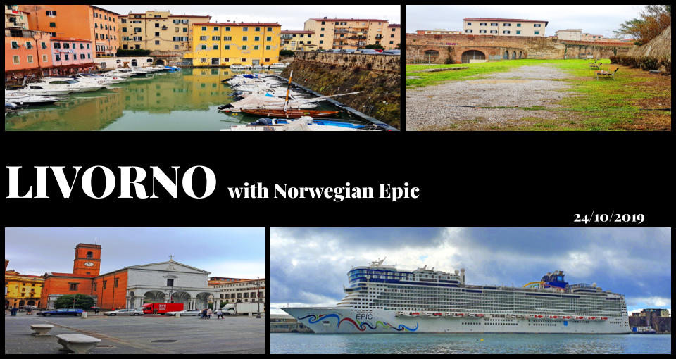 LIVORNO with Norwegian Epic 24/10/2019