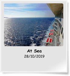At Sea 28/10/2019