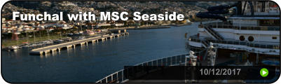 Funchal with MSC Seaside 10/12/2017