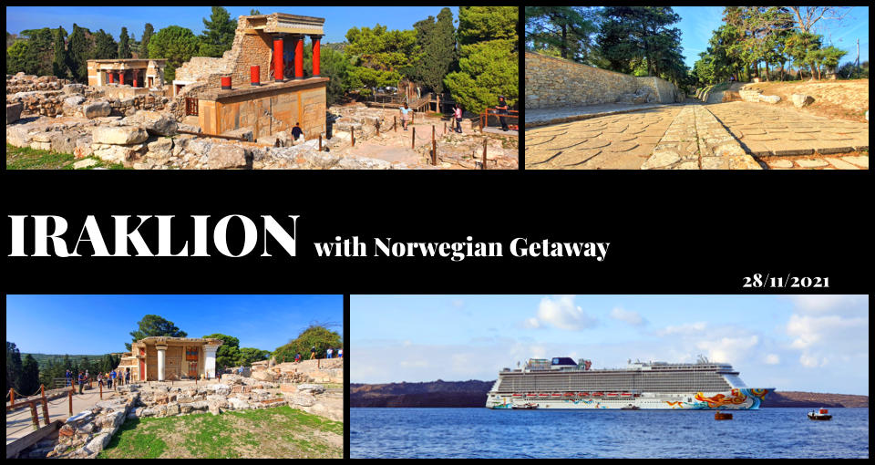 IRAKLION with Norwegian Getaway 28/11/2021
