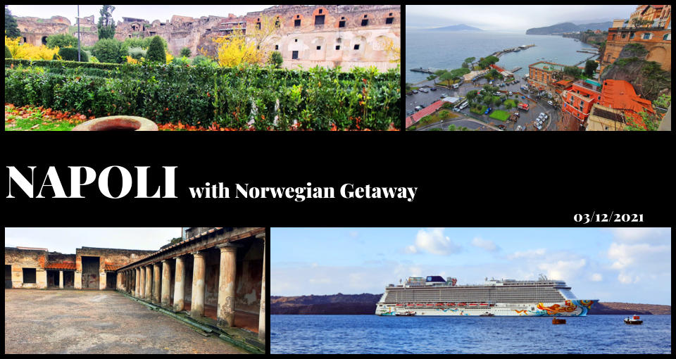 NAPOLI with Norwegian Getaway 03/12/2021