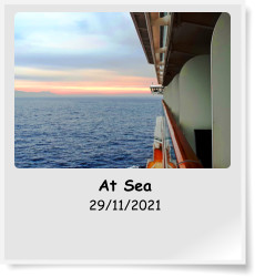 At Sea 29/11/2021